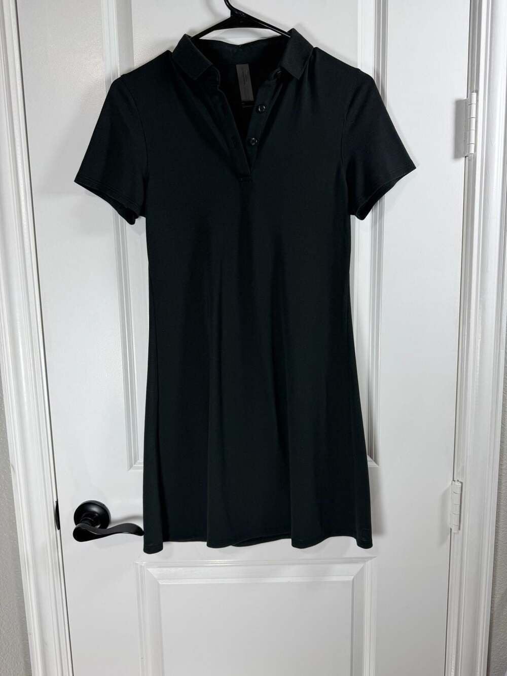 Short-Sleeve Polo Dress